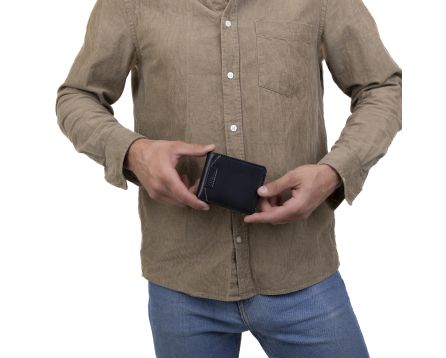 Pánská peněženka kožená SEGALI 50758 černá