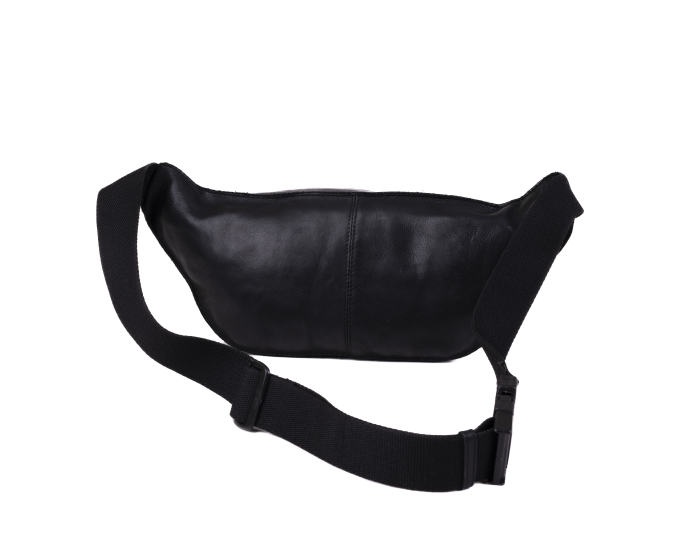 Pánská ledvinka kožená SEGALI 25819 černá