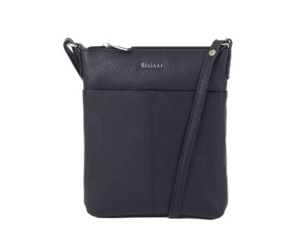 Dámská kabelka kožená SEGALI 7001 B černá