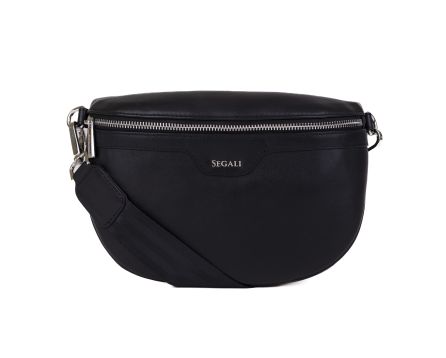 Ledvinka kožená SEGALI 9101 černá