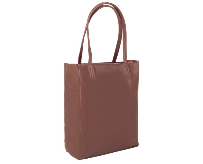 Kožená kabelka Adele SEGALI hnědá