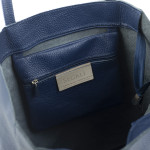 Kožená kabelka Adele SEGALI modrá