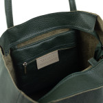 Kožená kabelka Adele SEGALI zelená