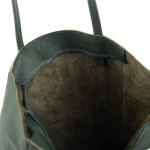 Kožená kabelka Adele SEGALI zelená