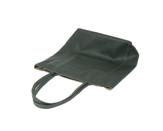 Kožená kabelka Adele SEGALI zelená