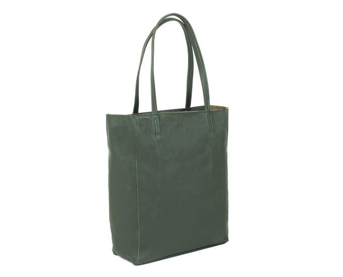 Kožená kabelka Adele SEGALI zelená