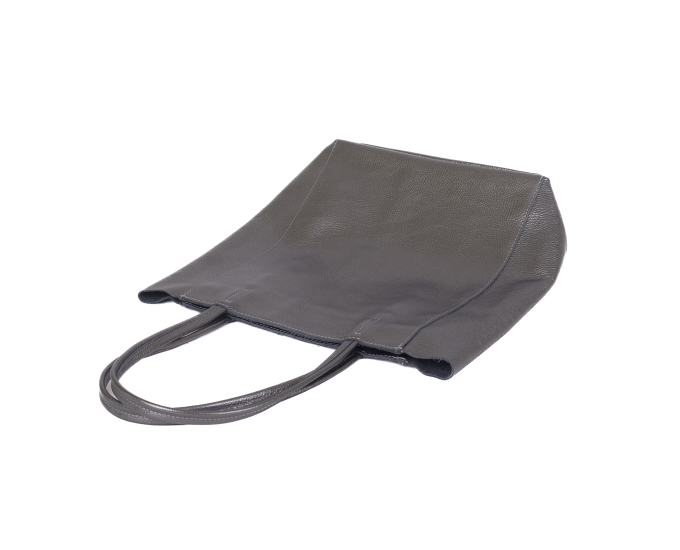 Kožená kabelka Adele SEGALI metalická