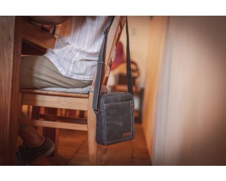 Pánská taška kožená SEGALI 3322 modrá