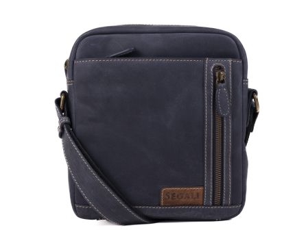 Pánská taška kožená SEGALI 3322 modrá